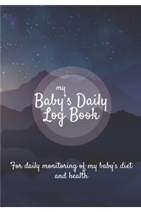 Baby Daily Log Book