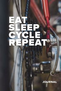 Eat Sleep Cycle Repeat Journal