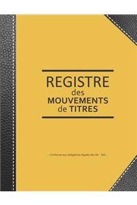 Registre des mouvements de titres