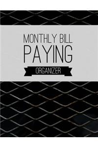 Monthly Bill Paying Organizer
