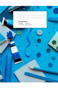 Blue Composition Book - Arts And Crafts