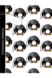 VR Penguin Composition Notebook