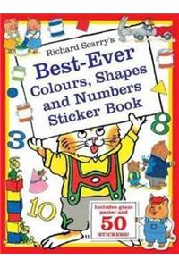 Richard Scarry's Best-ever Colours, Shapes and Numbers Sticker Book