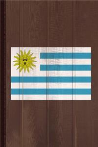 Uruguay Flag Journal Notebook
