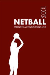 Netball Strength and Conditioning Log