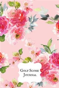 Golf Score Journal