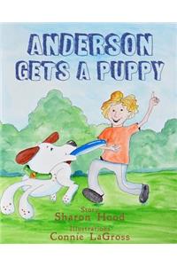 Anderson Gets a Puppy