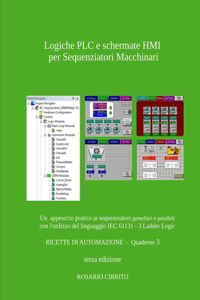 Logiche PLC e schermate HMI per l'automazione dei Sequenziatori Macchinari