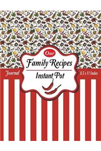 Our Family Recipes Journal Instant Pot