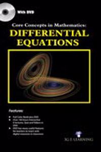 Core Concepts In Mathematics: Differential Equations (Book With Dvd)