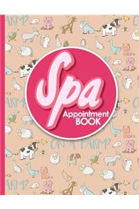 Spa Appointment Book