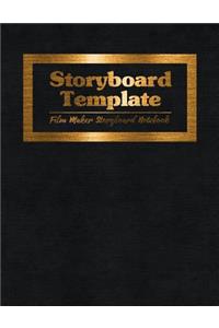 Storyboard Template Film Maker Storyboard Notebook