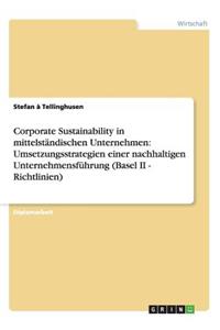 Corporate Sustainability in mittelständischen Unternehmen