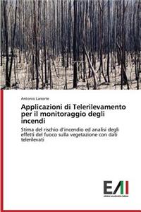 Applicazioni di Telerilevamento per il monitoraggio degli incendi