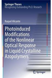 Photoinduced Modifications of the Nonlinear Optical Response in Liquid Crystalline Azopolymers