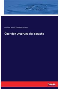 Über den Ursprung der Sprache