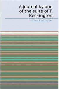 A Journal by One of the Suite of T. Beckington