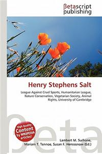 Henry Stephens Salt