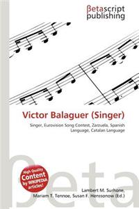 Victor Balaguer (Singer)