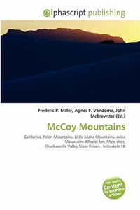 McCoy Mountains