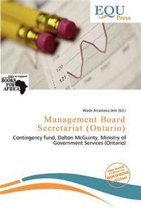Management Board Secretariat (Ontario)
