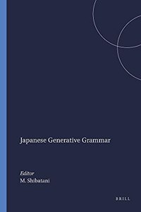 Japanese Generative Grammar