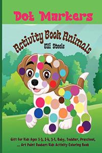 Dot Markers Activity Book Animals
