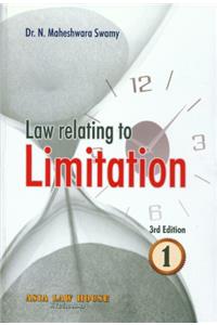Law relating to Limitation (in 2 Vols.)