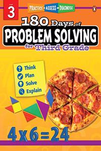 180 Days of Problem Solving for Third Grade: Practice, Assess, Diagnose