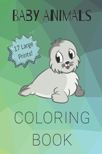 Baby Animals Coloring Book