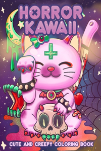 Creepy Kawaii Pastel Goth Coloring Book
