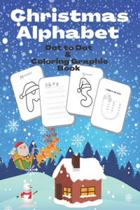 Christmas Alphabet Dot to Dot & Coloring Graphic Book