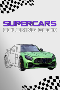 Supercars Coloring Book