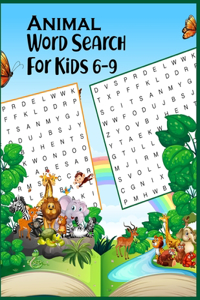 Animal Word Search For Kids 6-9