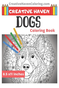 Creative Haven Dogs Coloring Book