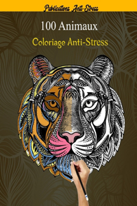 100 Animaux Coloriage Anti-Stress