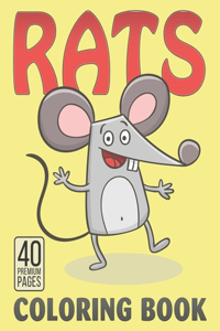 Rats Coloring Book