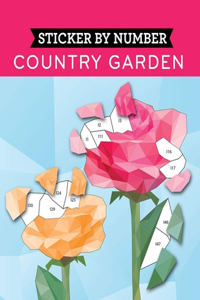 Sticker by Number Country Garden