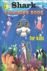 SharK Coloring Book for Kids