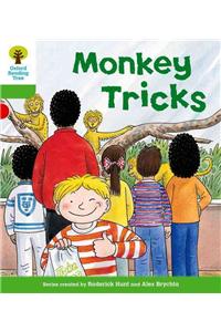 Oxford Reading Tree: Level 2: Patterned Stories: Monkey Tricks