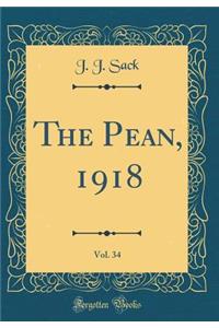 The Pean, 1918, Vol. 34 (Classic Reprint)