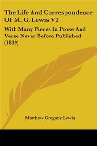 Life And Correspondence Of M. G. Lewis V2