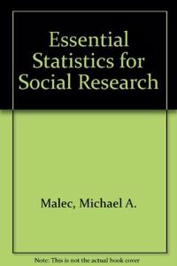 Essential Statistics for Social Research: Second Edition