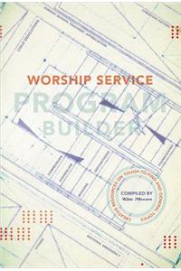 Worship Service Program Builder