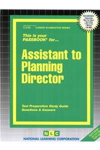 Assistant to Planning Director