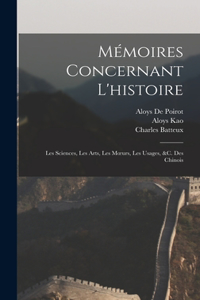 Mémoires Concernant L'histoire