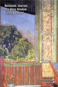 Notebook/Journal - The Open Window - Pierre Bonnard