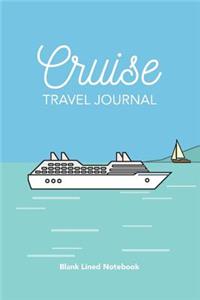 Cruise ship journal composition notebook