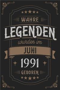 Wahre Legenden wurden im Juni 1991 geboren