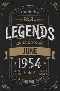 Real Legends were born in June 1954